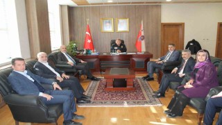 AK Parti heyetinden Müdür Uzmana ziyaret