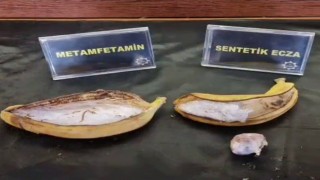 Akıllara durgunluk veren yöntem: Muzların içerisinden uyuşturucu çıktı