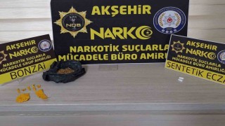 Akşehirde uyuşturucu operasyonu: 9 gözaltı