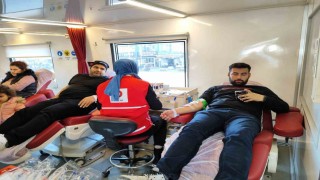 Alacada kan bağışına yoğun ilgi