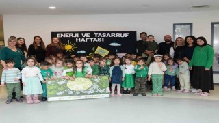 Alanyada kreş öğrencilerine yönelik enerji tasarrufu etkinliği düzenlendi