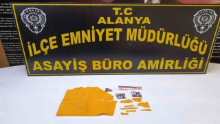 Alanyada uyuşturucu madde ele geçirildi, 1 şüpheli yakalandı