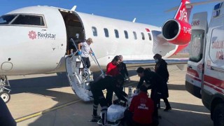 Ambulans uçak, 4 yaşındaki çocuk için Şırnaktan Kayseriye uçtu