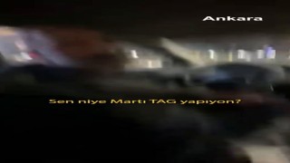 Ankarada taksiciler Martı TAG sürücüsünü alıkoyup, darp etti