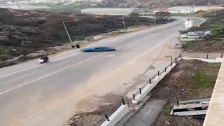 Anne ve çocuğunu tehlikeye atan maganda yakalandı