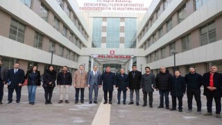 Araştırma Hastanesi yeni hizmet binası incelendi
