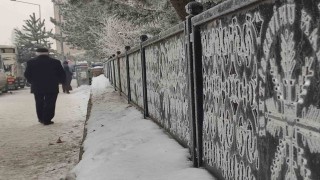 Ardahan Göle dondu: Eksi 24ü gördü