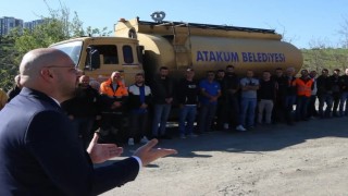 Atakumda 5 bin 300 adet sokak yıkandı