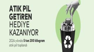 Ataşehirliler atık pilleri toplayıp hediyeler kazanıyor