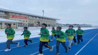Atletizm antrenmanları devam ediyor
