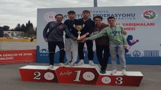 Atletizm sporcularından büyük başarı