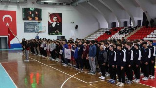 Aydında potanın genç yıldızları grup birinciliği için sahada