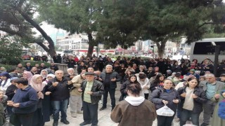 Aydında umreciler dualarla uğurlandı