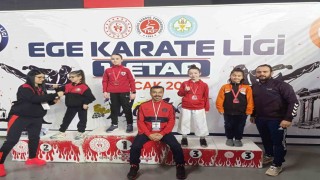 Aydınlı minik sporcudan büyük başarı