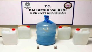 Ayvalıkta kaçak alkol ele geçirildi