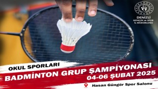 Badminton Gençler müsabakalarına Denizli ev sahipliği yapacak