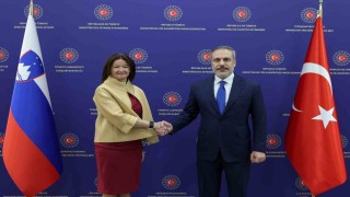 Bakan Fidan, Slovenya Başbakan Yardımcısı Fajon ile bir araya geldi
