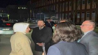 Bakan Mahinur Özdemir Göktaş, otel yangınında yaralananları ziyaret etti