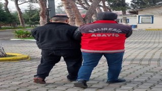 Balıkesirde 41 yıl hapis cezalı firari yakalandı