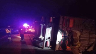 Balıkesirde trafik kazası, 1 kişi yaralı