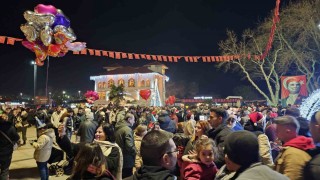 Bandırma 2025 yılına coşkuyla merhaba dedi