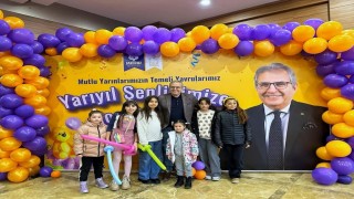 Bandırma Belediyesinden çocuklara coşku dolu yarıyıl hediyesi