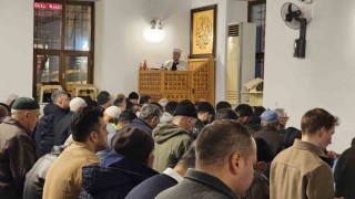 Bandırma Haydar Çavuş Camiinde Regaib Kandili