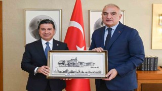 Başkan Aras, Bakan Ersoy ile görüştü