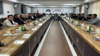 Başkan Aslan, sanayicilerle istişare toplantısı yaptı