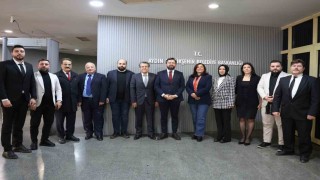 Başkan Çerçioğlu, AGCnin yeni yönetimini ağırladı