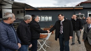 Başkan Kahveci, Makine İkmal Müdürlüğü personeliyle buluştu