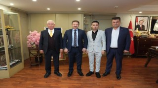 Başkan Kırlı şoför esnafının sorunlarını Genel Başkan Yiğinere anlattı