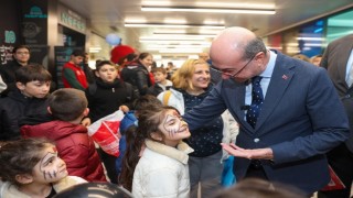 Başkan Pekyatırmacı, çocukların ‘şivlilik sevincine ortak oldu