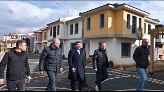 Başkan Sülükten TOKİ hak sahiplerine hayırlı olsun ziyareti