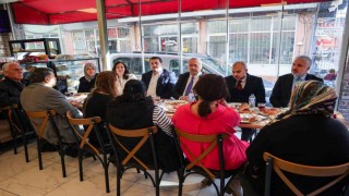 Başkan Yalım Dikilitaş Mahallesi esnafıyla bir araya geldi