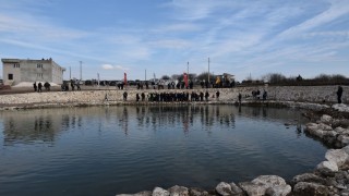 Batmanda Erzen Balıklı Gölü turizme kazandırılıyor