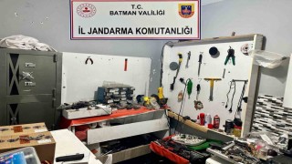 Batmanda kaçak silah imalathanesine düzenlenen baskında 1 kişi gözaltına alındı