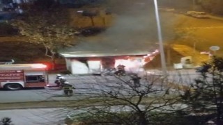 Batmanda şoförlerin kaldığı kulübe benzin dökülerek ateşe verildi
