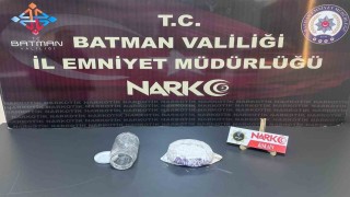 Batmanda üzerinde uyuşturucu yakalanan yolcu tutuklandı