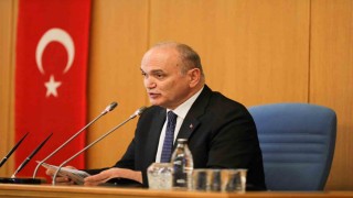 Belediye Başkanı Faruk Özlü mecliste konuştu