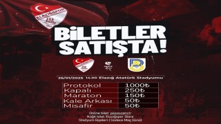 Belediye Derincespor maçı biletleri satışta