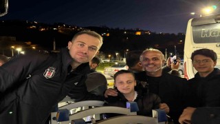 Beşiktaş kafilesi Rizede