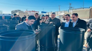 Besnide üreticilere yüzde 70 hibeli tarım makineleri dağıtıldı