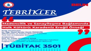 BEUN Akademisyenlerinden Dr. Öğr. Üyesi Özdemirin Projesine TÜBİTAKtan destek