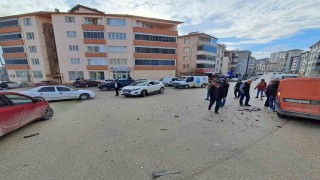 Bilecik meydana gelen zincirleme trafik kazasında şans eseri ölen veya yaralanan olmadı