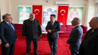 Bilecik Valisi Şefik Aygöl, Hacı Bektaş-ı Veli Kültür Merkezi ve Cemevini ziyaret etti