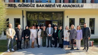 Bilim Sincan eğitmenleri, TBMM kreşini ziyaret etti