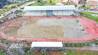 Binali Yıldırım Stadyumunda yenileme çalışmaları devam ediyor
