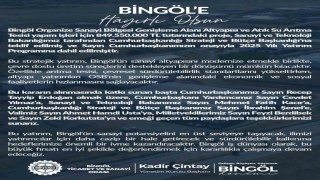 Bingöl OSB Genişleme ve Altyapı Projesine 849 milyon liralık yatırım onayı