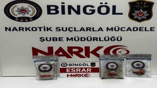 Bingölde uyuşturucu operasyonu